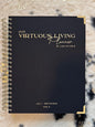 Virtuous Living Planner by Lisa Michele Volume 3, July - September 2025 Black